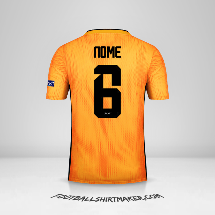 Camisola Wolverhampton Wanderers Cup 2019/20 -  nome - 6