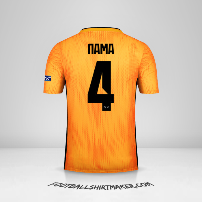 Jersey Wolverhampton Wanderers Cup 2019/20 -  nama - 4