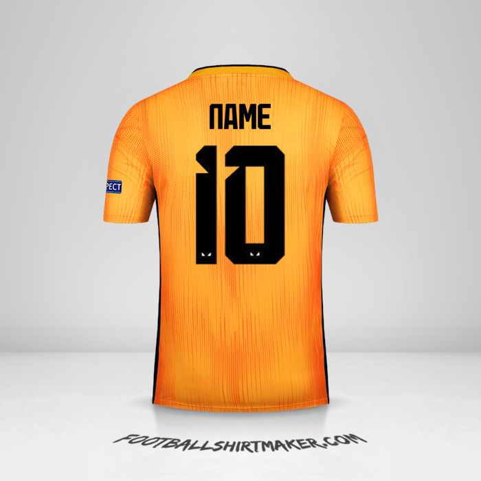 Shirt Wolverhampton Wanderers Cup 2019/20 -  name - 10