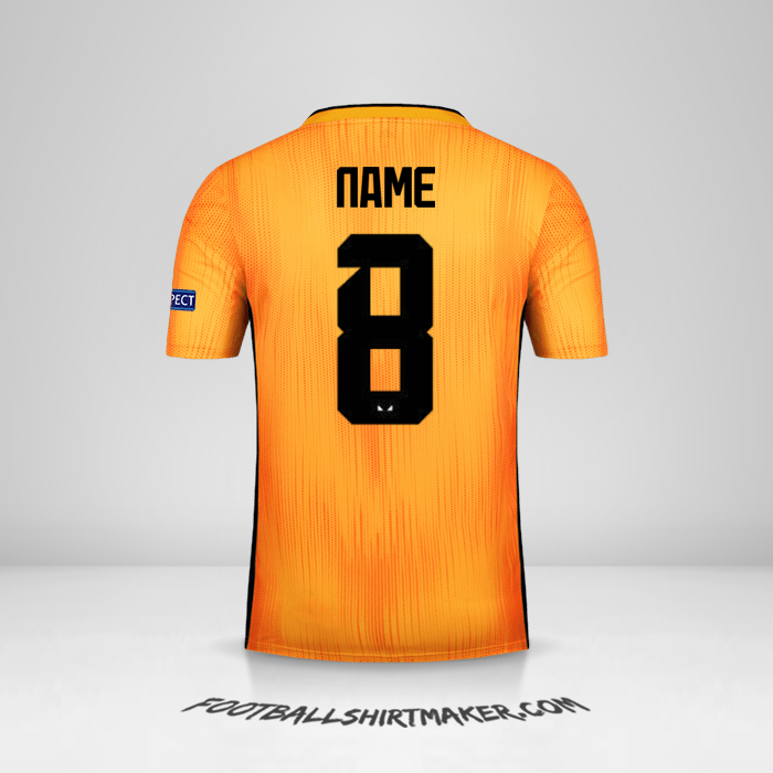 Shirt Wolverhampton Wanderers Cup 2019/20 -  name - 8