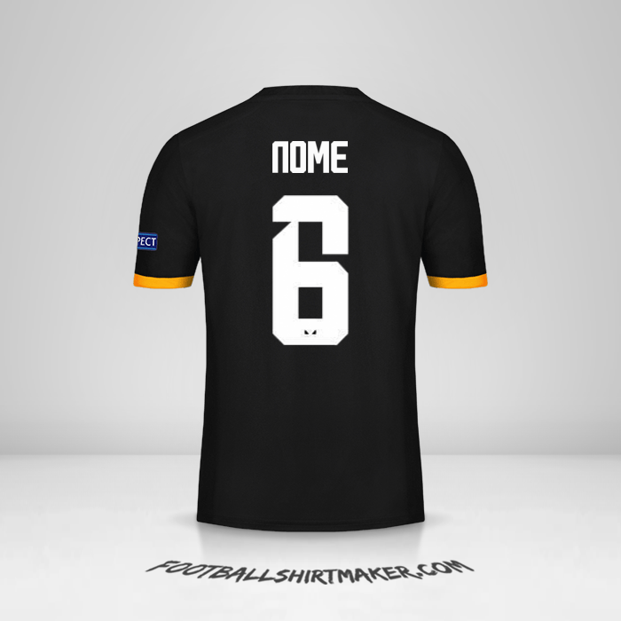 Camisa Wolverhampton Wanderers Cup 2019/20 Alternativa -  nome - 6