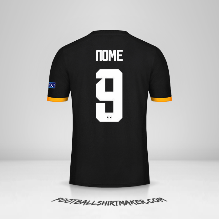 Camisa Wolverhampton Wanderers Cup 2019/20 Alternativa -  nome - 9