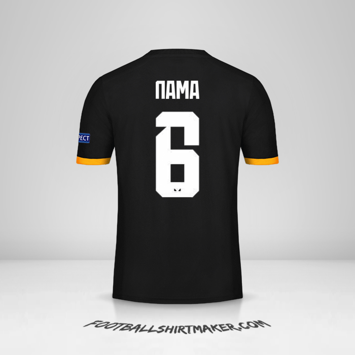 Jersey Wolverhampton Wanderers Cup 2019/20 Alternatif -  nama - 6