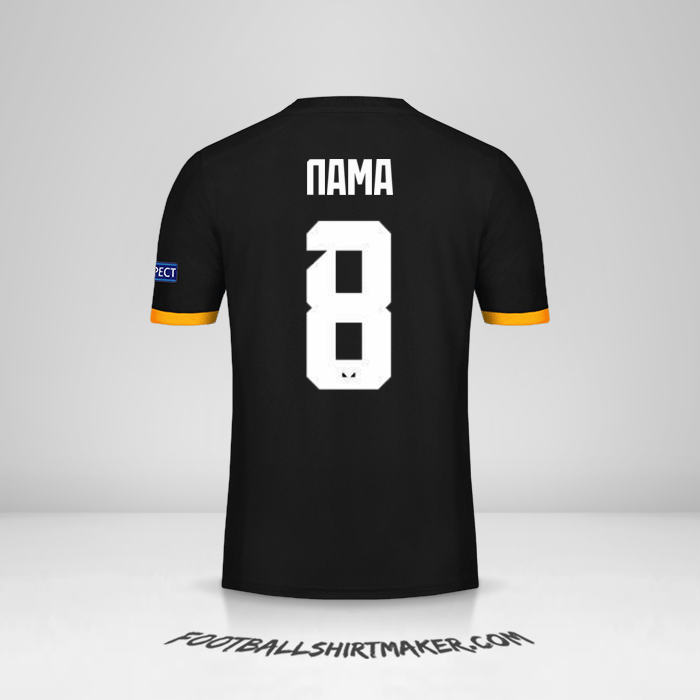 Jersey Wolverhampton Wanderers Cup 2019/20 Alternatif -  nama - 8