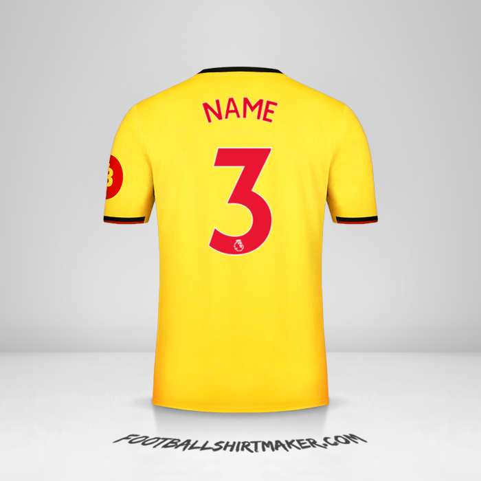 Jersey Watford FC 2019/2020 -  name - 3