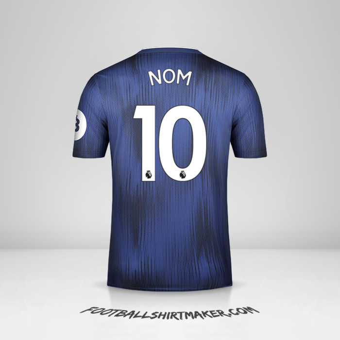 Maillot Watford FC 2019/20 Extérieur -  nom - 10