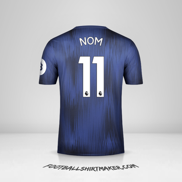 Maillot Watford FC 2019/20 Extérieur -  nom - 11