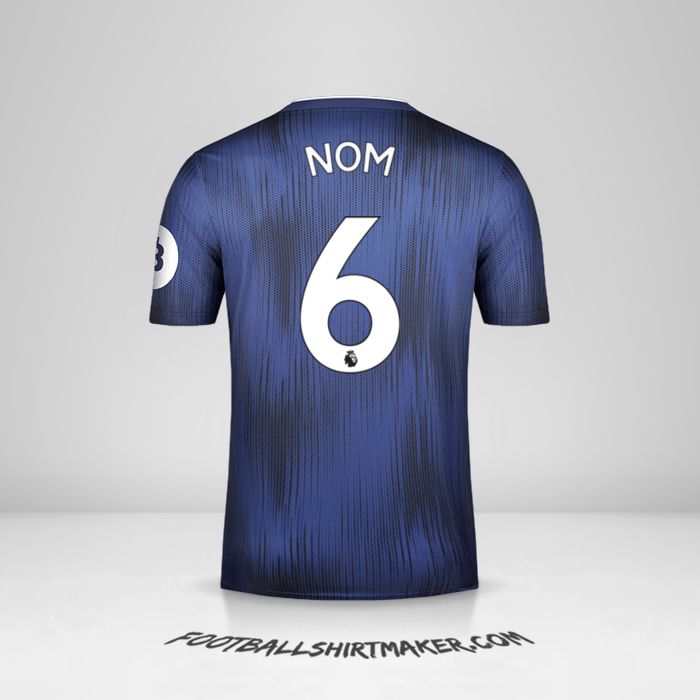 Maillot Watford FC 2019/20 Extérieur -  nom - 6