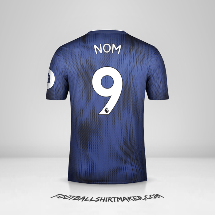 Maillot Watford FC 2019/20 Extérieur -  nom - 9