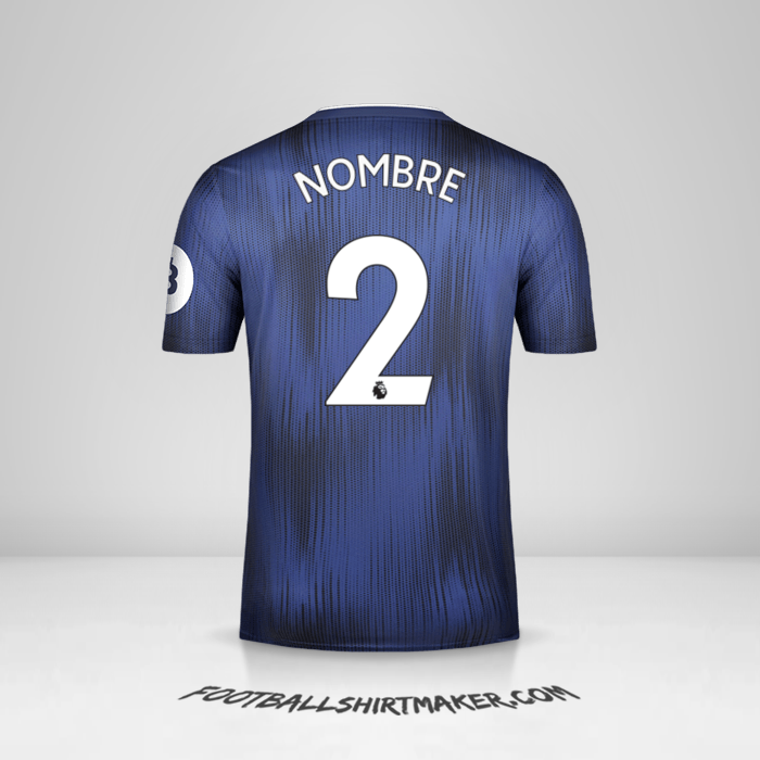 Jersey Watford FC 2019/20 Visita -  nombre - 2