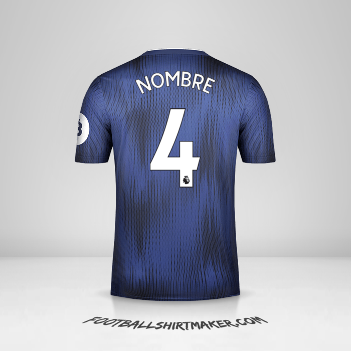 Jersey Watford FC 2019/20 Visita -  nombre - 4
