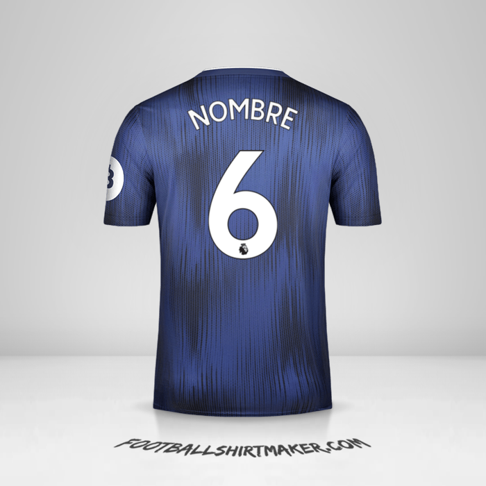 Jersey Watford FC 2019/20 Visita -  nombre - 6