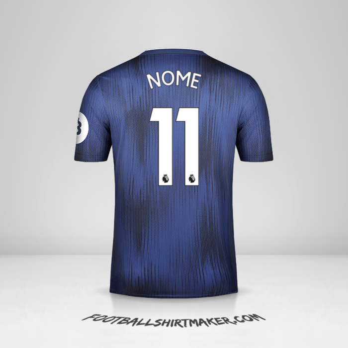 Maglia Watford FC 2019/20 Seconda -  nome - 11