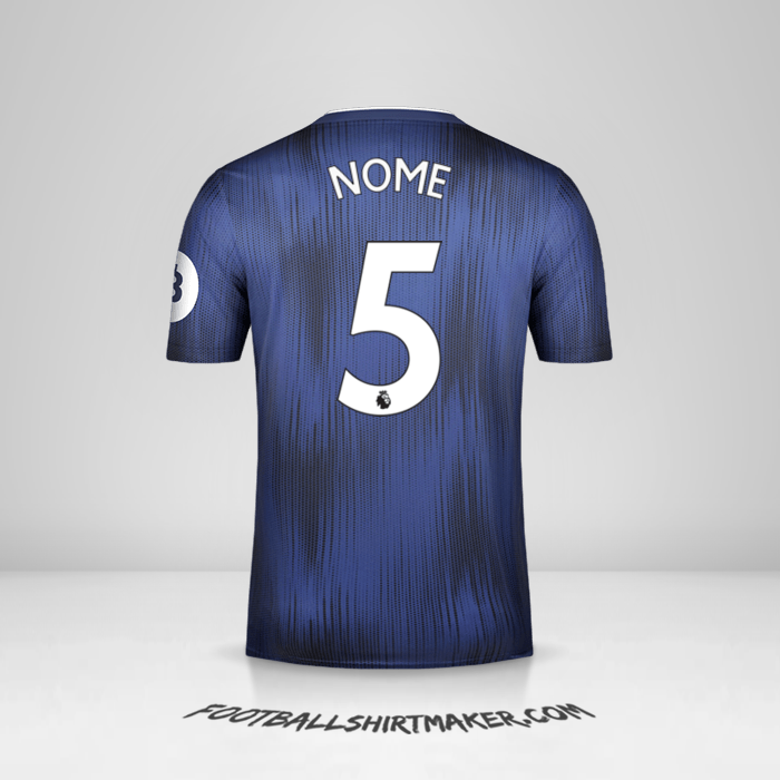 Maglia Watford FC 2019/20 Seconda -  nome - 5