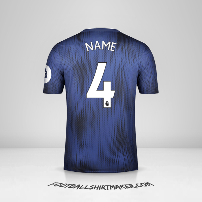 Trikot Watford FC 2019/20 Auswärts -  name - 4