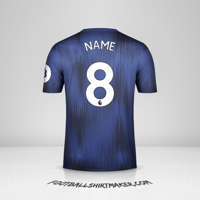 Trikot Watford FC 2019/20 Auswärts -  name - 8