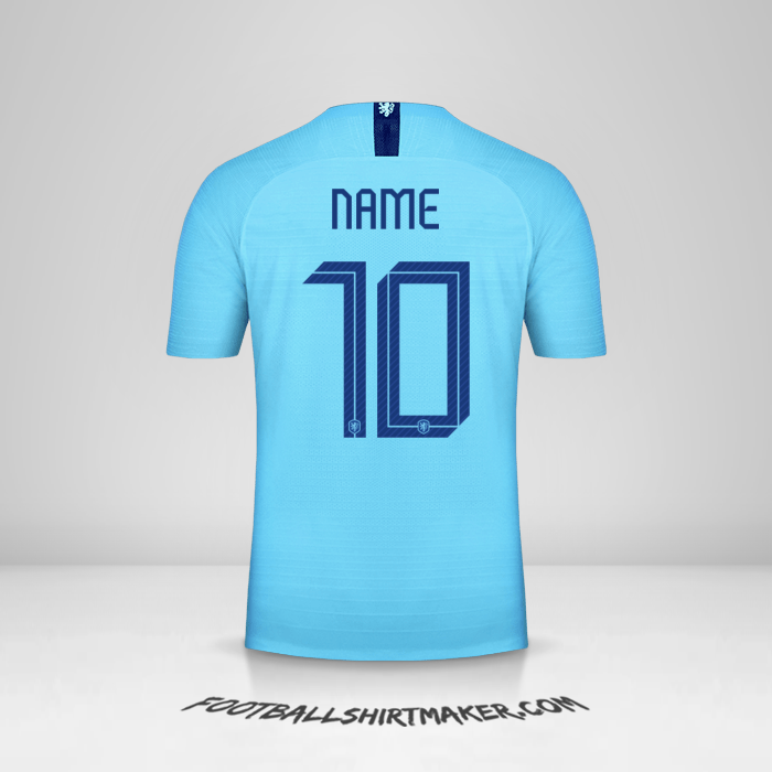 Jersey Netherlands 2018/19 Away -  name - 10