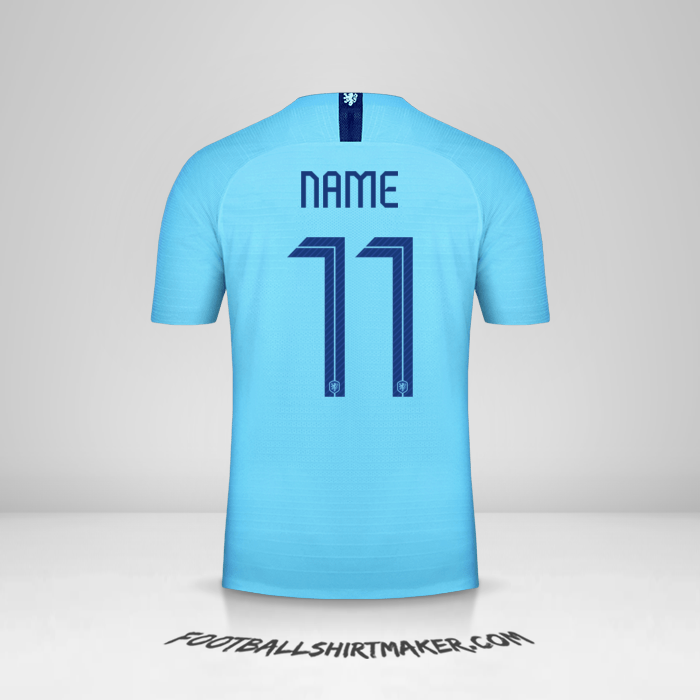 Shirt Netherlands 2018/19 Away -  name - 11