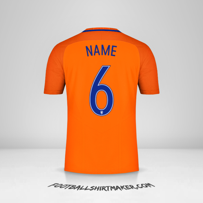 Shirt Netherlands 2016 -  name - 6