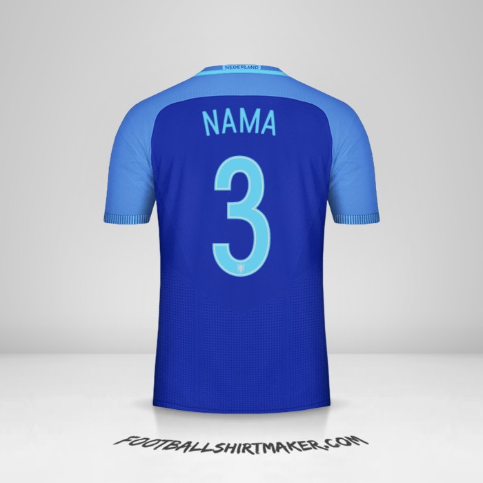 Jersey Belanda 2016 Alternatif -  nama - 3