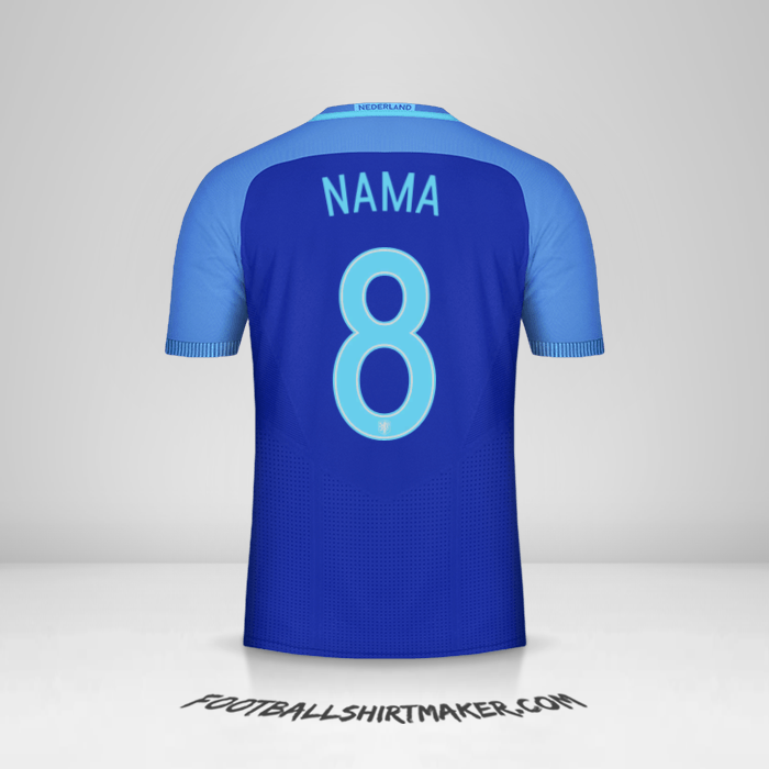 Jersey Belanda 2016 Alternatif -  nama - 8