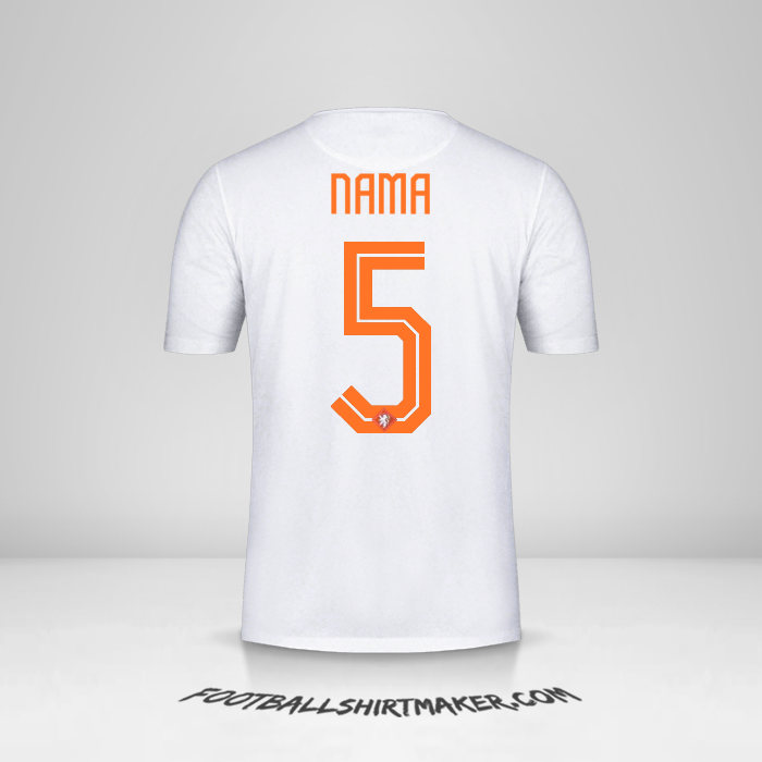 Jersey Belanda 2015 Alternatif -  nama - 5