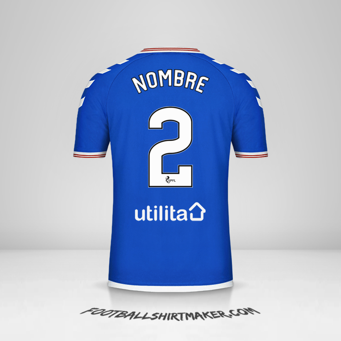 Jersey Rangers FC 2019/20 -  nombre - 2