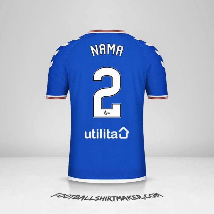Jersey Rangers FC 2019/20 -  nama - 2
