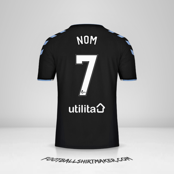 Maillot Rangers FC 2019/20 Extérieur -  nom - 7