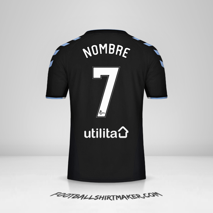 Jersey Rangers FC 2019/20 Visita -  nombre - 7