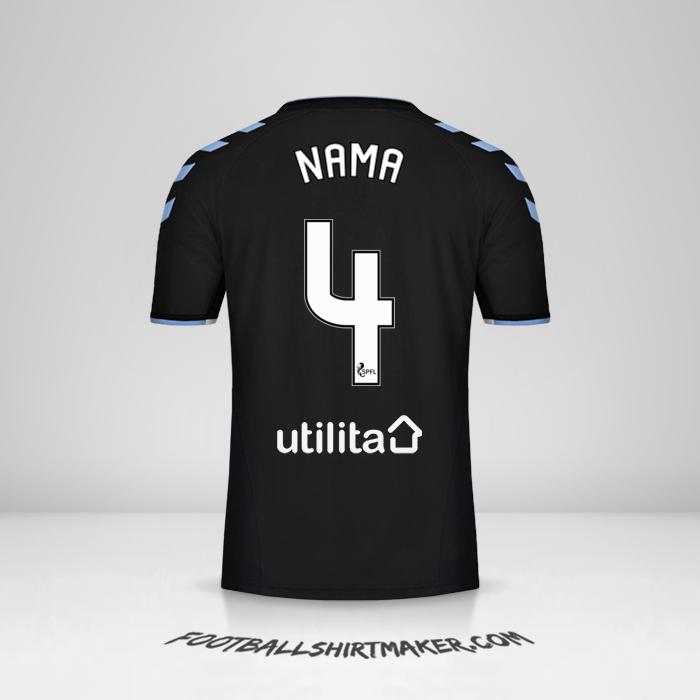 Jersey Rangers FC 2019/20 Alternatif -  nama - 4