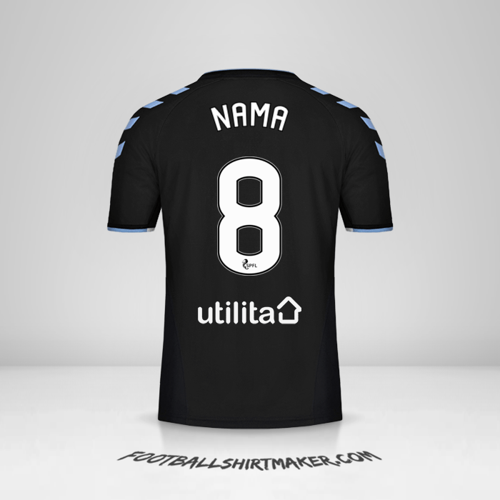 Jersey Rangers FC 2019/20 Alternatif -  nama - 8