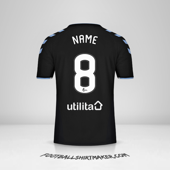 Trikot Rangers FC 2019/20 Auswärts -  name - 8
