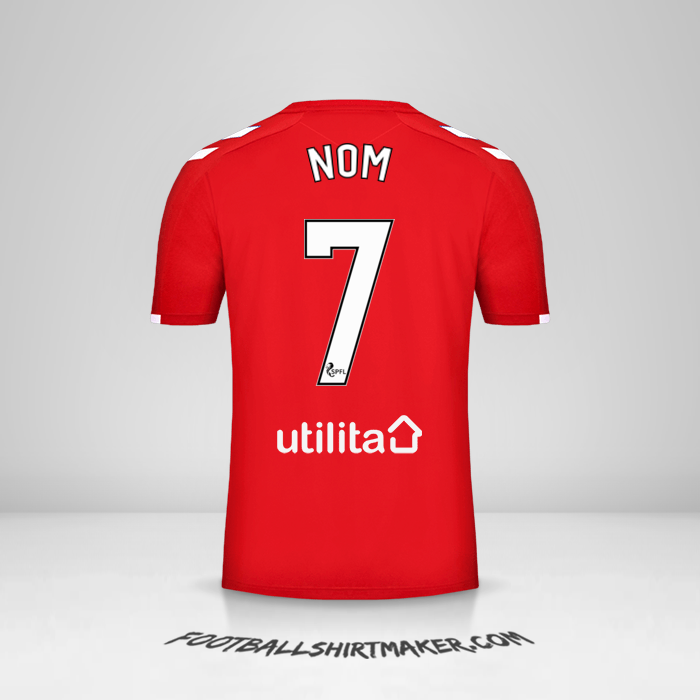 Maillot Rangers FC 2019/20 Troisième -  nom - 7