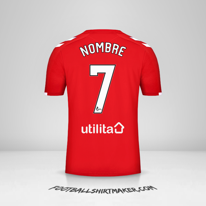 Jersey Rangers FC 2019/20 Tercera -  nombre - 7