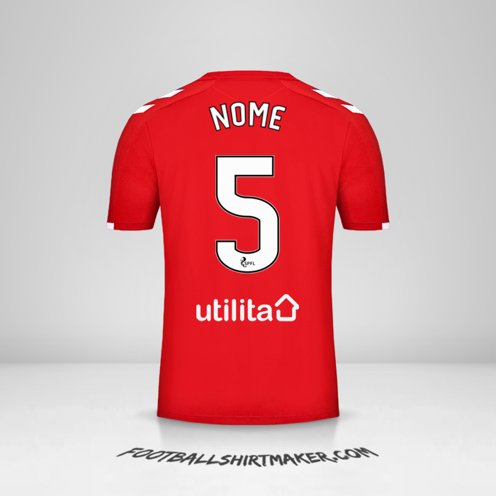Maglia Rangers FC 2019/20 Terza -  nome - 5