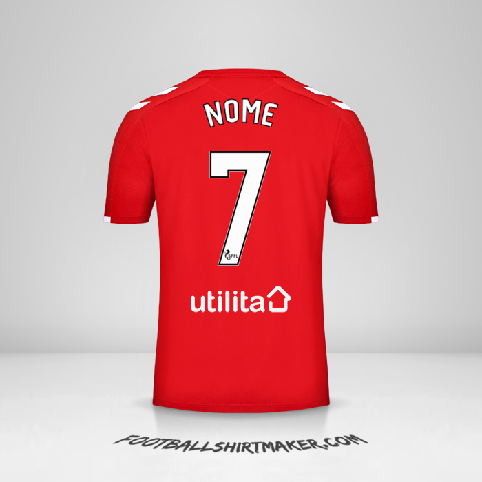 Camisa Rangers FC 2019/20 Terceira -  nome - 7