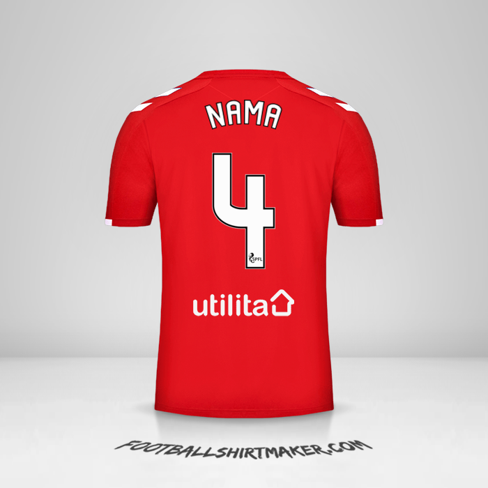 Jersey Rangers FC 2019/20 Ketiga -  nama - 4
