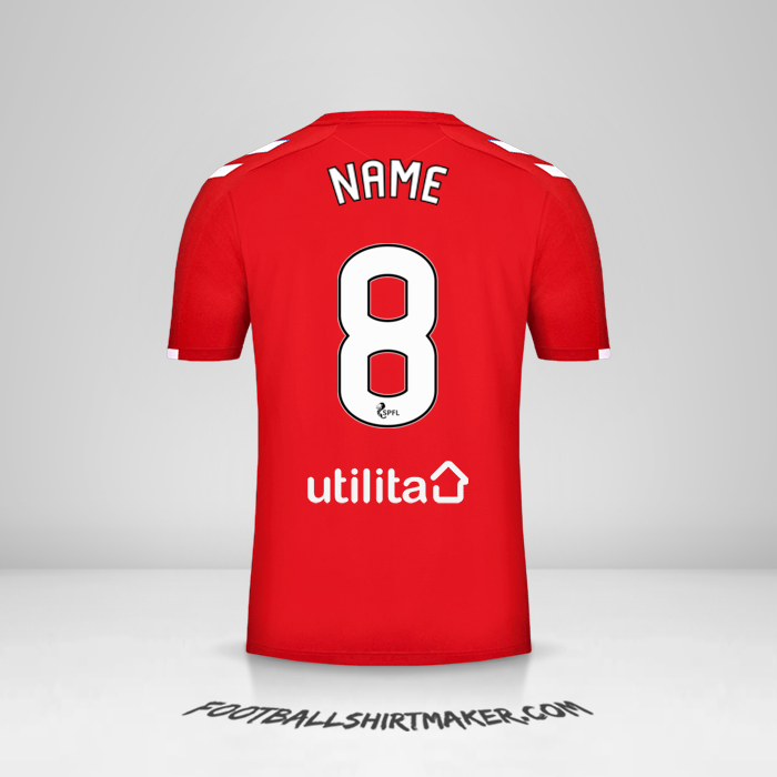 Trikot Rangers FC 2019/20 Dritte -  name - 8