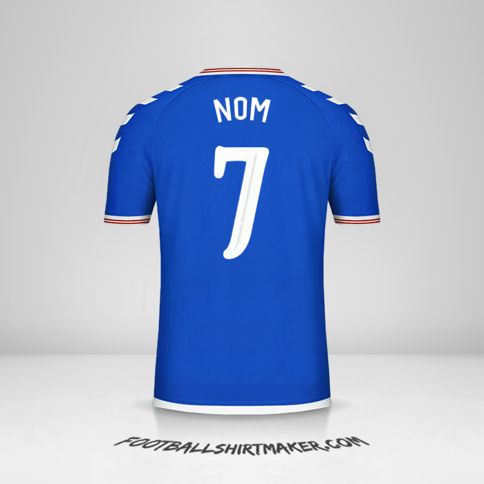 Maillot Rangers FC Cup 2019/20 -  nom - 7