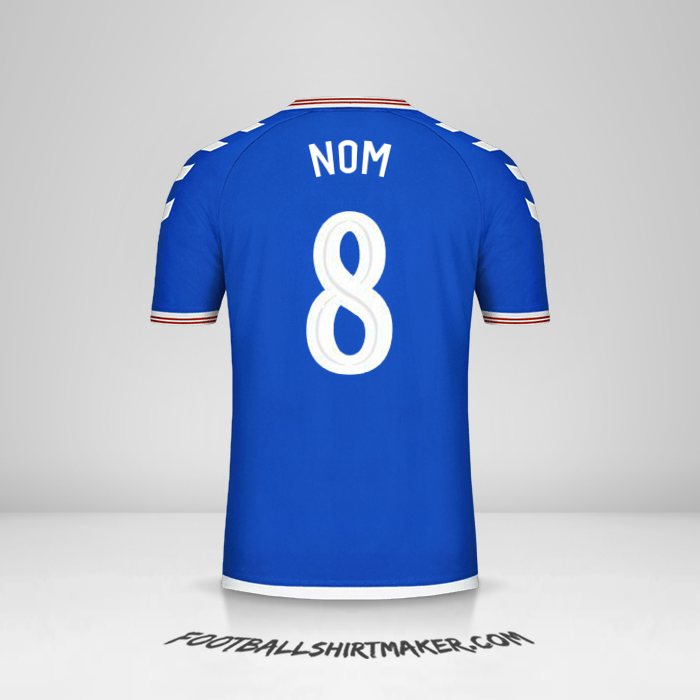 Maillot Rangers FC Cup 2019/20 -  nom - 8