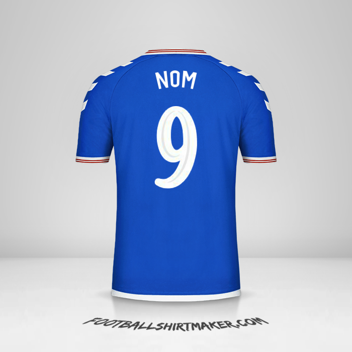 Maillot Rangers FC Cup 2019/20 -  nom - 9