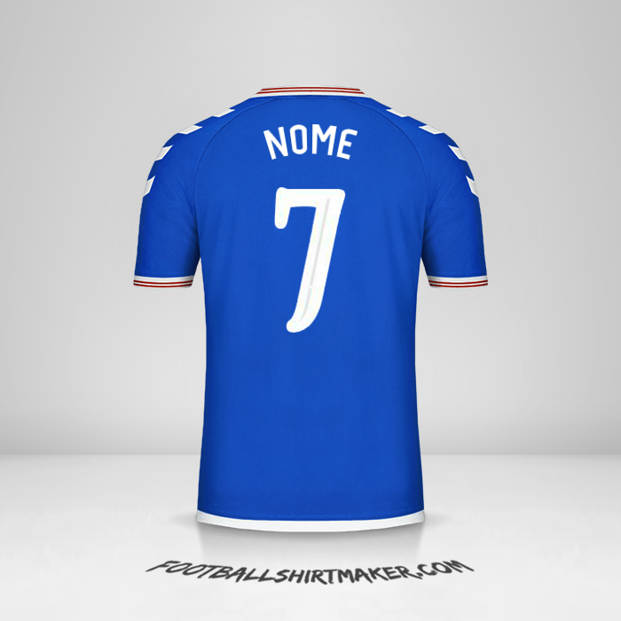 Maglia Rangers FC Cup 2019/20 -  nome - 7