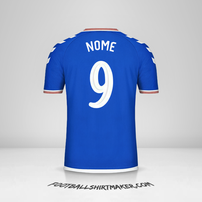 Maglia Rangers FC Cup 2019/20 -  nome - 9