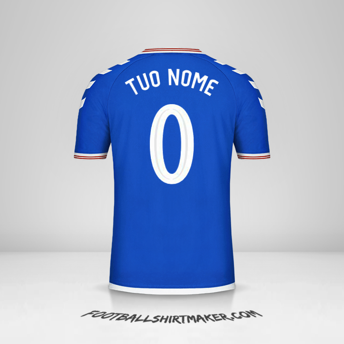 Maglia Rangers FC Cup 2019/20 -  tuo nome - 0