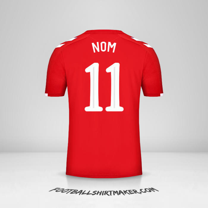 Maillot Rangers FC Cup 2019/20 Troisième -  nom - 11