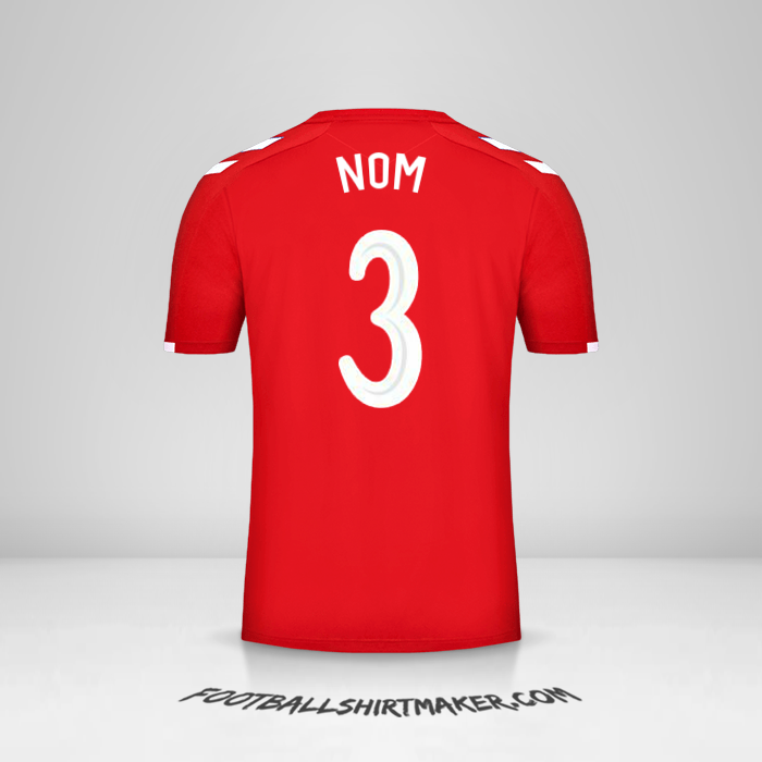 Maillot Rangers FC Cup 2019/20 Troisième -  nom - 3