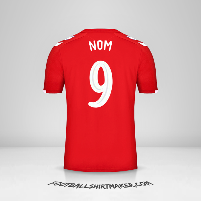 Maillot Rangers FC Cup 2019/20 Troisième -  nom - 9