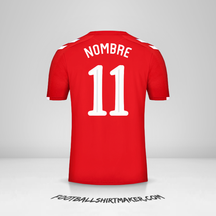 Jersey Rangers FC Cup 2019/20 Tercera -  nombre - 11