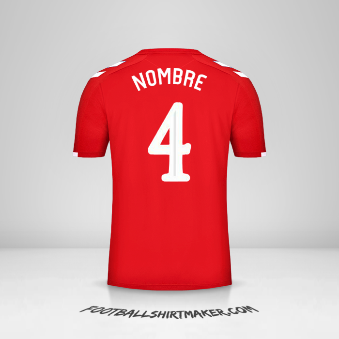 Camiseta Rangers FC Cup 2019/20 Tercera -  nombre - 4